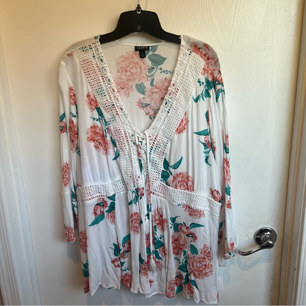 Torrid Blouse Floral